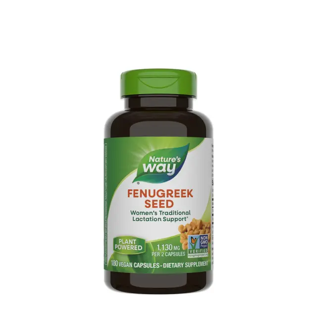 Nature's Way Fenugreek Seed 180 Capsules