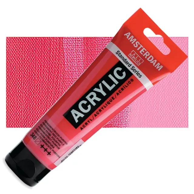 Ακρυλικό Talens Amsterdam 348 Permanent Red Purple - 120ml