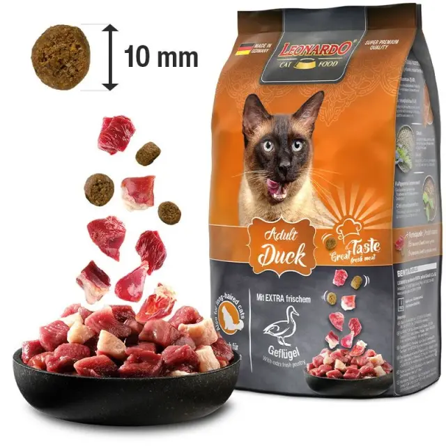 Leonardo Adult Ξηρά Τροφή με Πάπια 1.8kg 3
