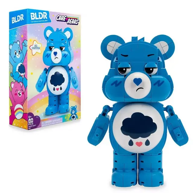 BLDR - Care Bears Φιγούρα Κατασκευής Grumpy Bear 20εκ