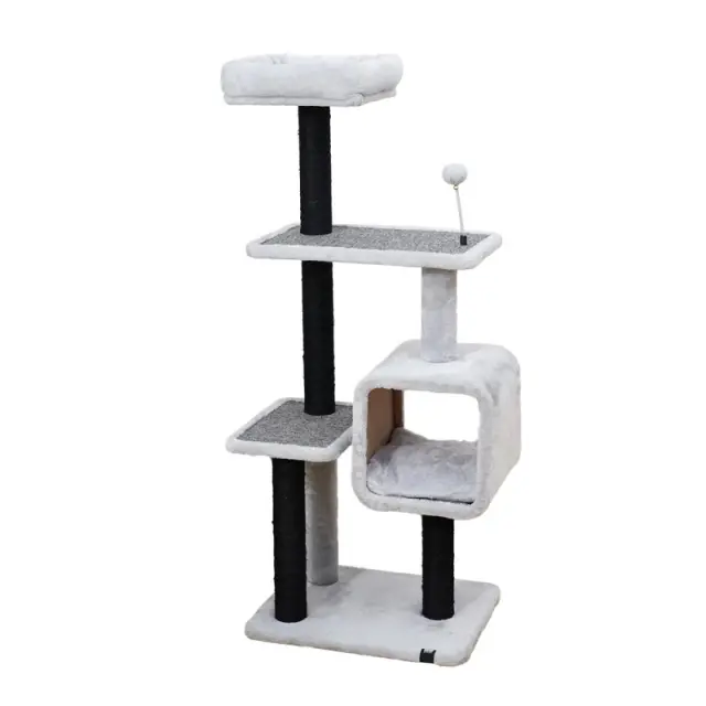 Ebi Scratching Tree Nevada (50x38x121cm) 121x50x38cm Μονόχρωμο