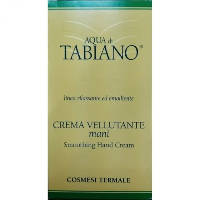 Aqua Di Tabiano Smoothing Hand Cream Ενυδατική Κρέμα Χεριών, 100ml