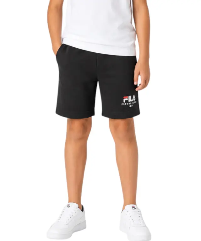 Fila - Παιδικό Σορτς Για Αγόρι Benna FAK0497-80010 Μαύρο