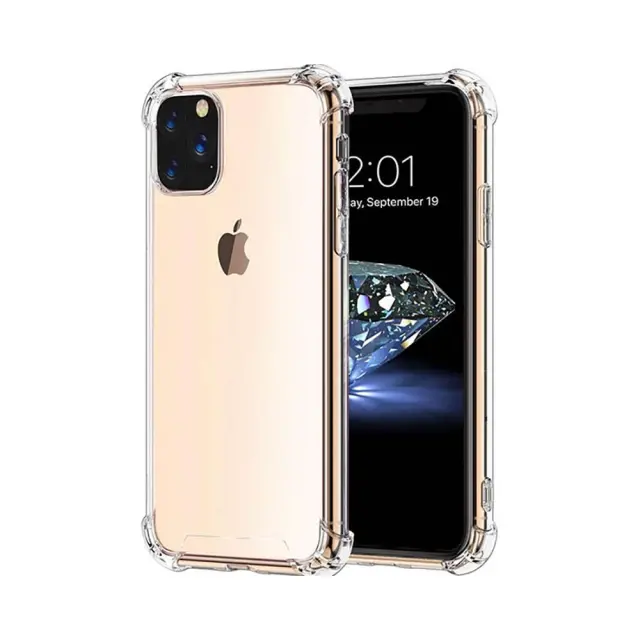 Θήκη Σιλικόνης Anti Shock 1.5mm Για Apple iPhone 11 Pro Διάφανη