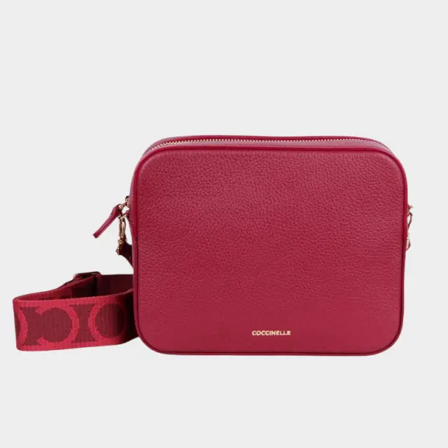 Coccinelle - Γυναικεία τσάντα Mini Tebe Crossover Bag E5MN555M301-R52 Μπορντό