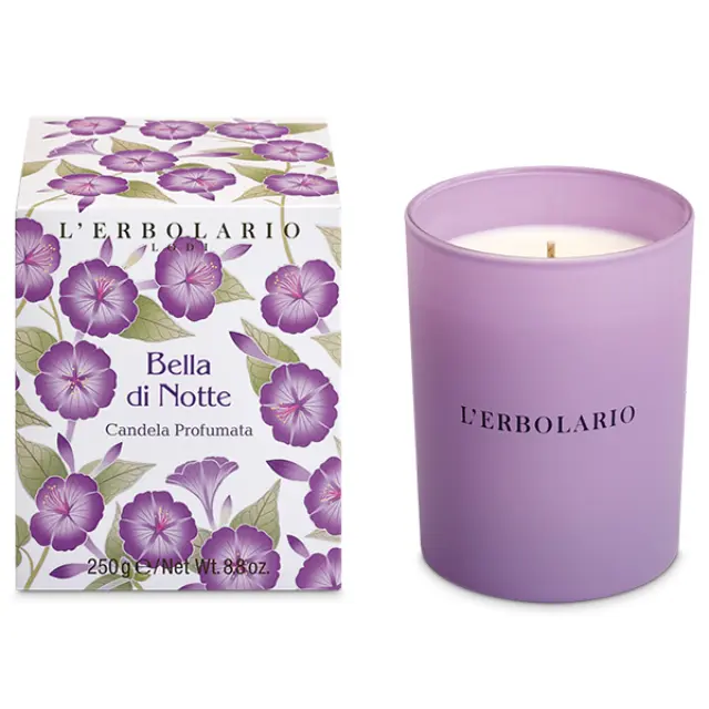 L’Erbolario Bella di Notte Candela 250g – Αρωματικό Κερί με Λουλουδένιο Άρωμα