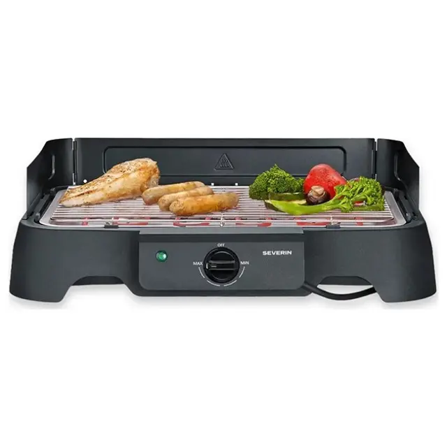 Severin Ηλεκτρικό Grill PG 8593 Grill eBBQ 2000W Black (PG 8593) 2