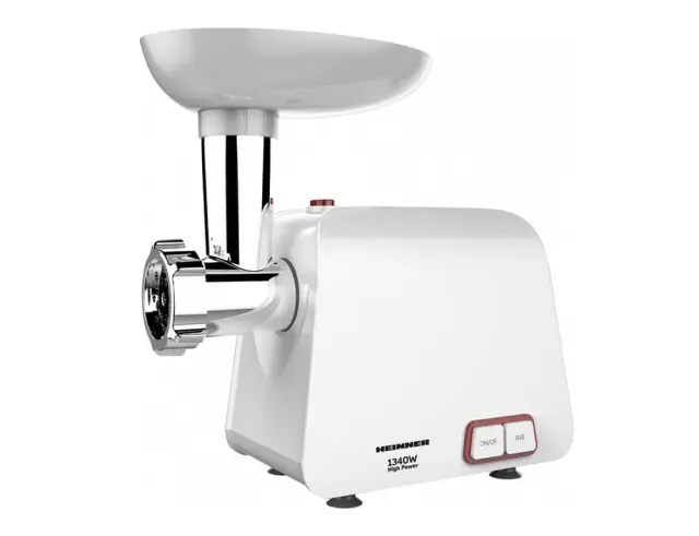 Kρεατομηχανή Heinner Pearl 88DB MG-1340WH με ισχύ 1340W MG-1340WH