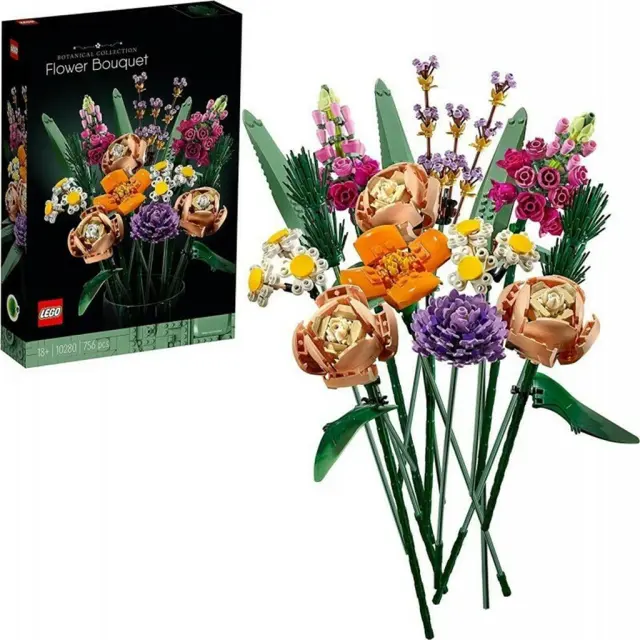 LEGO Botanical Collection Flower Bouquet Artificial Flowers για 18+ Ετών 756τμχ