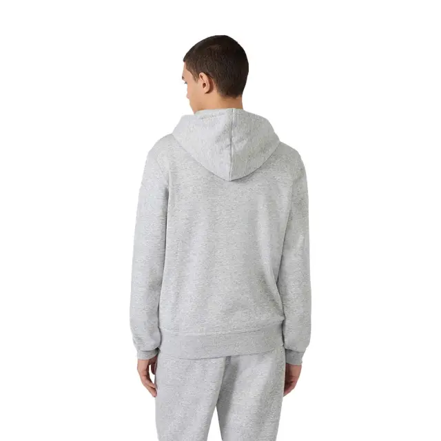 Champion Men's Fleece Full-Zip Small Logo Hoodie Γκρι 221794-EM021 (Champion) 2
