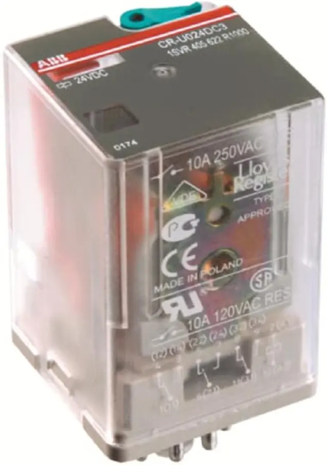 Ρελέ βυσματωτό UNIVERSAL CR-U230AC2 ABB 28547