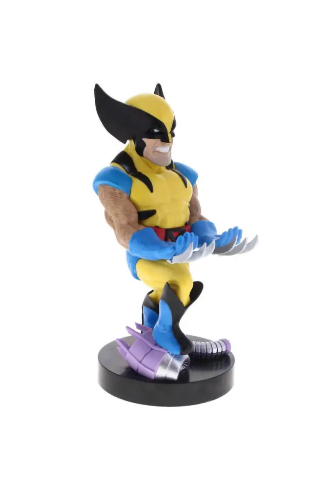 Exquisite Gaming Cable Guys Marvel X-Men Wolverine Φιγούρα Βάση Στήριξης για Κινητό + Χειριστήριο PS5 / Xbox 22cm – CGCRMR300120