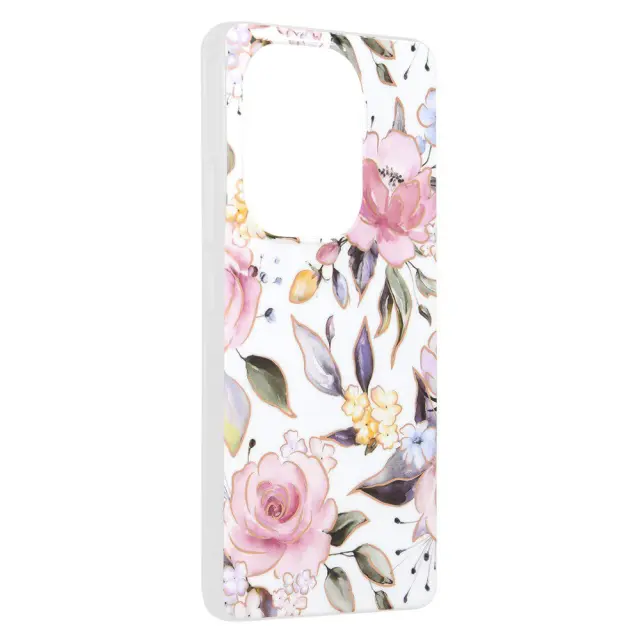 Techsuit® Marble Series Θήκη για Redmi Note 13 Pro 4G/Poco M6 Pro 4G-Chloe White