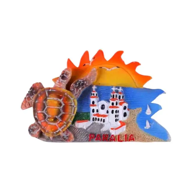 Tουριστικό μαγνητάκι Souvenir – Σετ 12pcs - Paralia - 678116