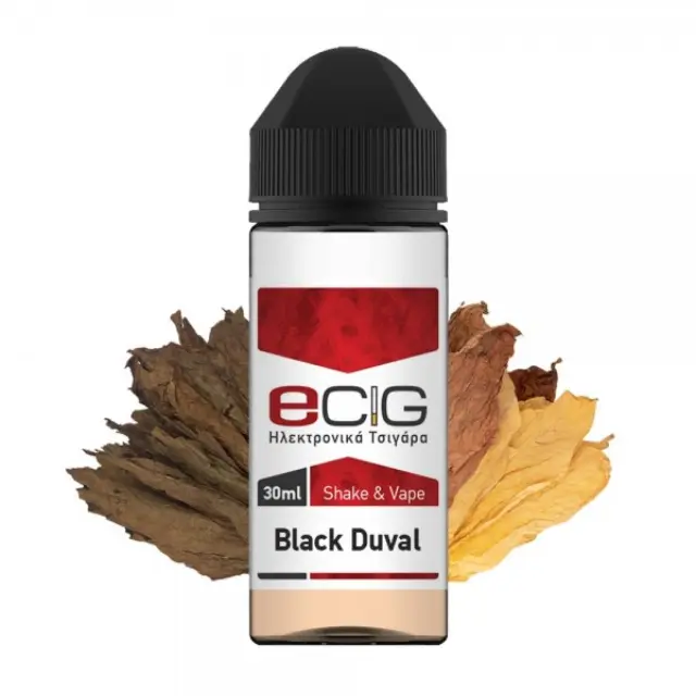 eCig Black Duval +Plus - White Label SNV 30ml / 120ml
