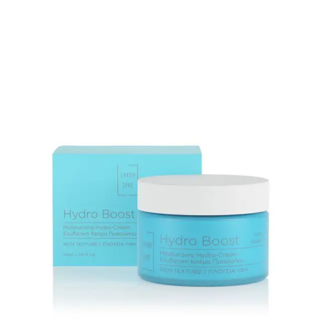 Lavish Care Hydro Boost Moisturising Hydro-Cream Rich Texture Ενυδατική Κρέμα Ημέρας Προσώπου Πλούσια Υφή 50ml
