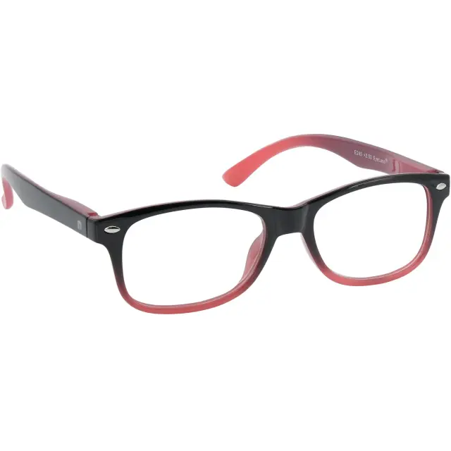 Eyelead E245 Γυαλιά Πρεσβυωπίας Κοκάλινα +1.00, Μαύρο-Κόκκινο, 1τμχ