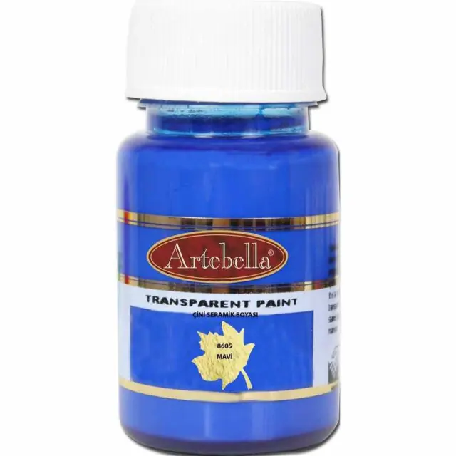Artebella Διάφανο Σμάλτο Tile And Ceramic - 8605 Blue - 50ml