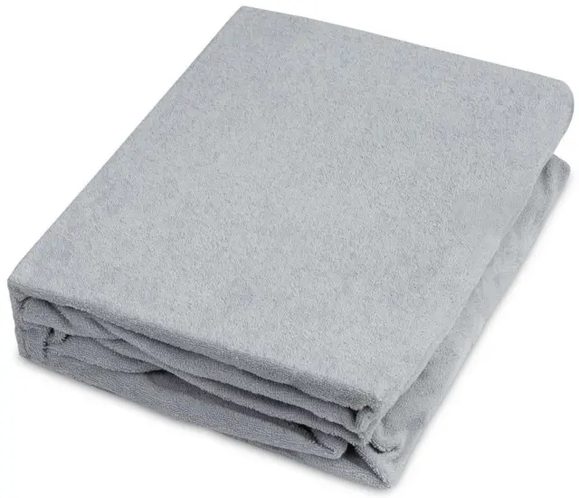Σεντόνι με Λάστιχο 70x140cm Terry Sensillo Grey 21451