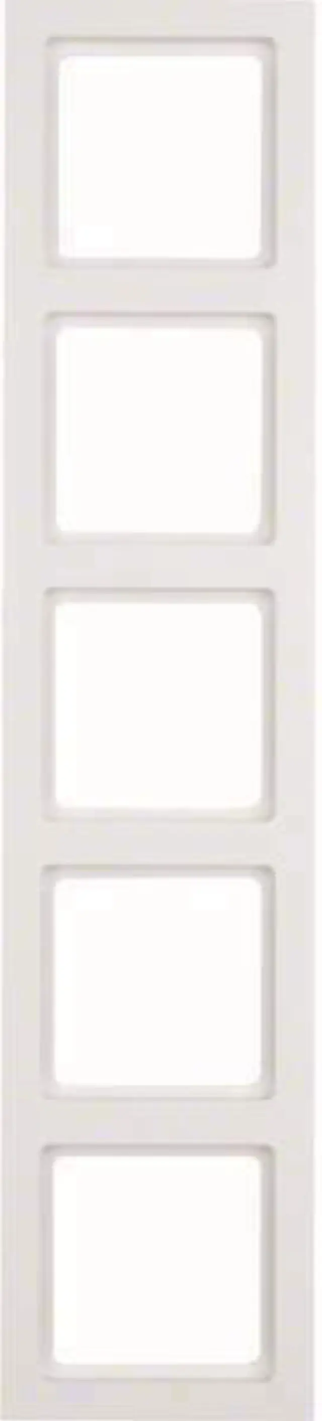 Frame 5gang, Q.3, p. white velvety