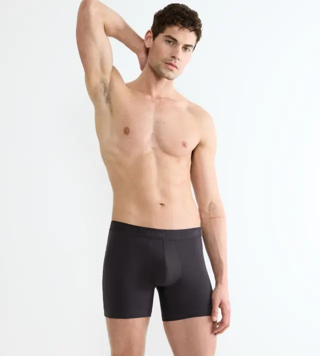 Sloggi Men SLG Base Shorts Συνδυασμός Μπλε Γκρι 2-Pack 2