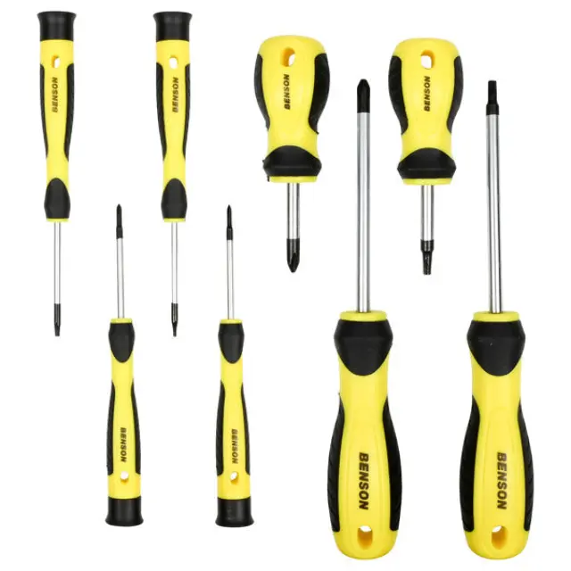 Screwdriver set 8 pieces