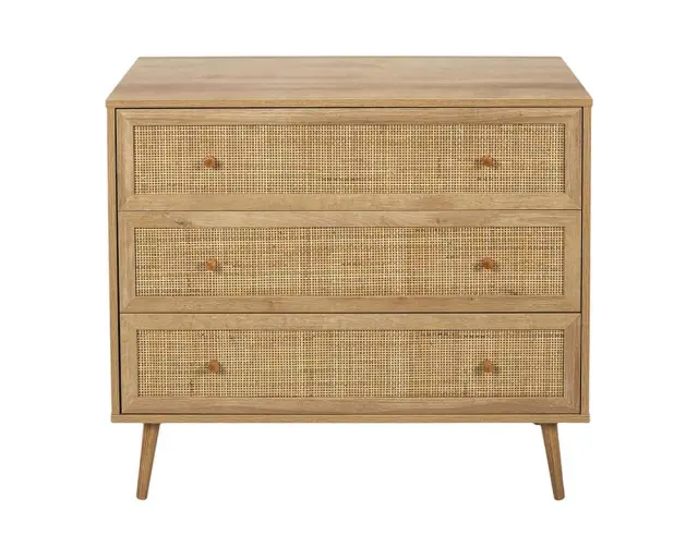 Έπιπλο Εισόδου Bali Home Deco Factory με 3 συρτάρια και διαστάσεις 90x39x79cm HD7455 2