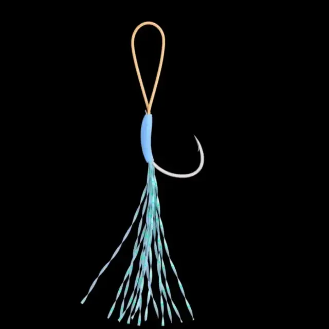 BKK Thunderbolt+ Assist Hooks – Bright Tin Micro Jigging σε 5 Μεγέθη με 3–7kg Test XL 3