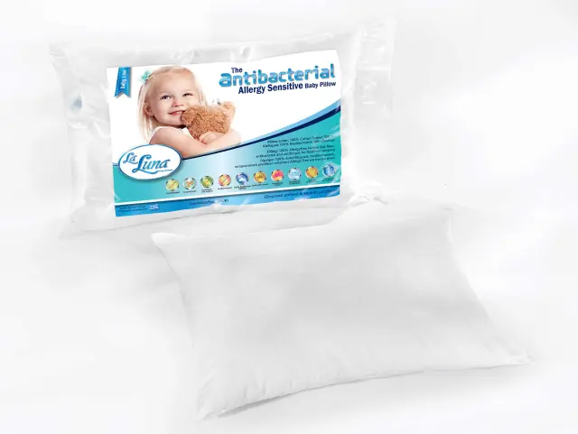 Μαξιλάρι bebe La Luna The Antibacterial Allergy Free Pillow Λευκό 30 x 40 2