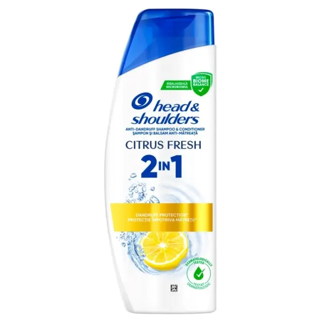 Head & Shoulders Σαμπουάν 2-1 Citrus Fresh 330ml