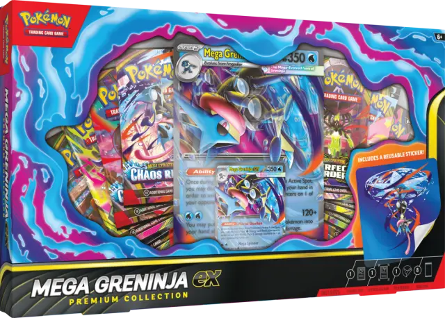 PKM Mega Greninja ex Premium Collection - EN