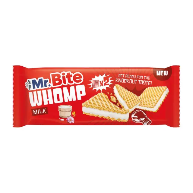 Mr Bite Whomp Γκοφρέτα Με Κρέμα 44gr