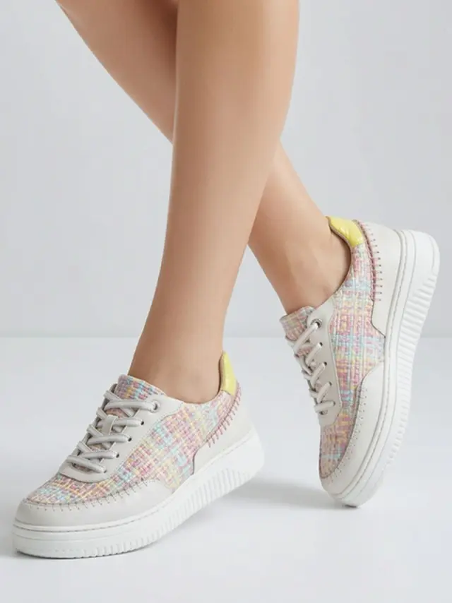 Gabor Sneakers Γυναικείο δέρμα Ροζ GAB/66405N 62-CREME 2