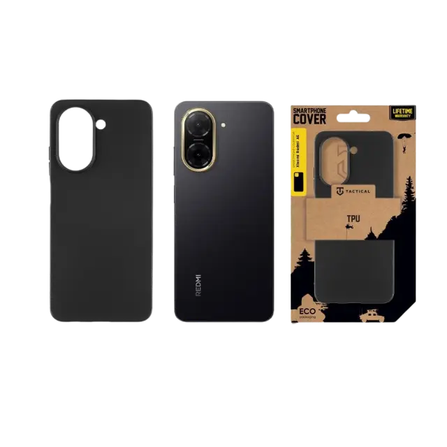 Tactical TPU Cover for Xiaomi Redmi A5 4G Black 3