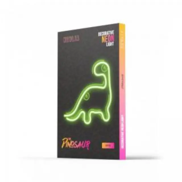 Neon LED Neolia NNE01 DINOSAUR (USB & On/Off) Πράσινο N64430 3