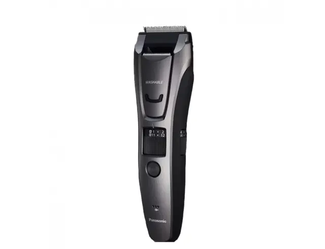 Επαναφορτιζόμενη Κουρευτική Μηχανή Panasonic ER-GB80-H503 με αυτονομία μπαταρίας 50 λεπτά, 3 εξαρτήματα και 39 ρυθμίσεις κοπής - BlackER-GB80-H503