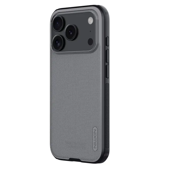 Nillkin Super Frosted PRO Back Cover for Apple iPhone 18 Pro/17 Pro Transparent Black 2