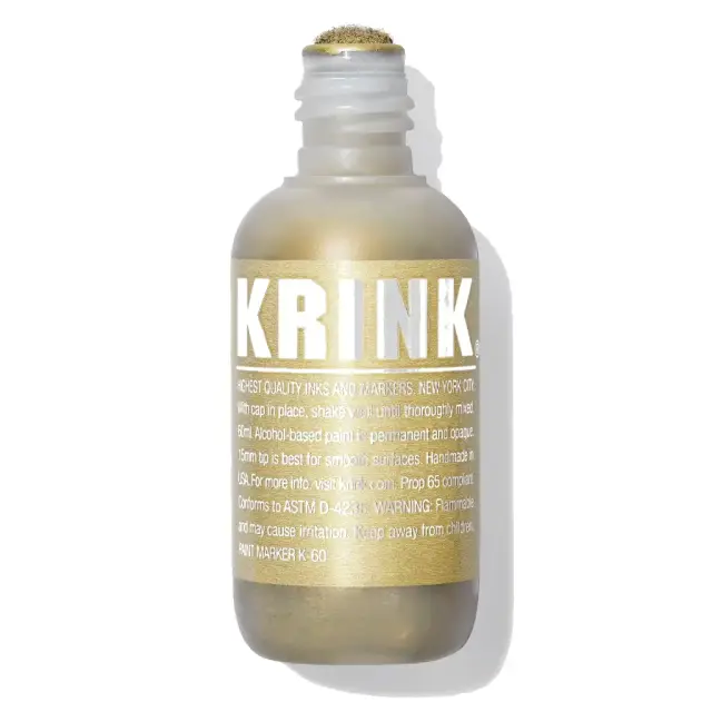 KRINK Squeeze Paint Marker 10 K-60 Gold