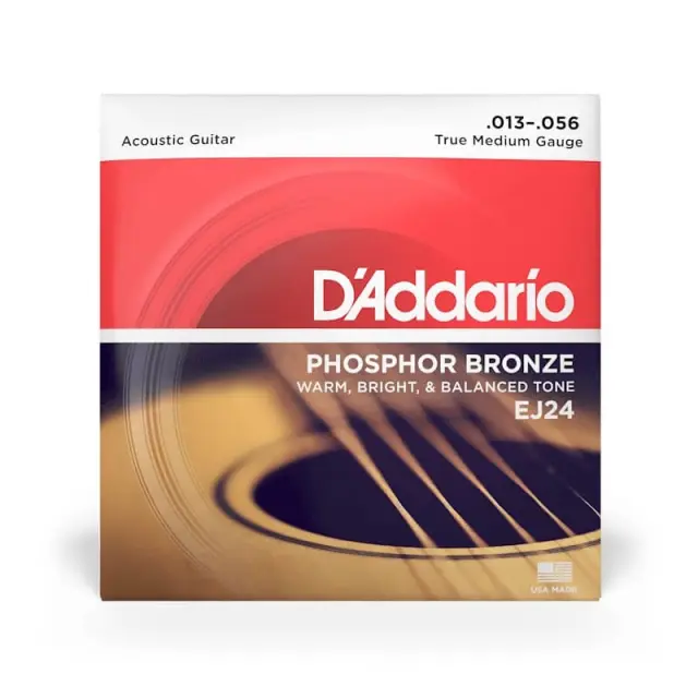 D'Addario EJ24 Phosphor Bronze Χορδές Ακουστικής Κιθάρας 13 - 56