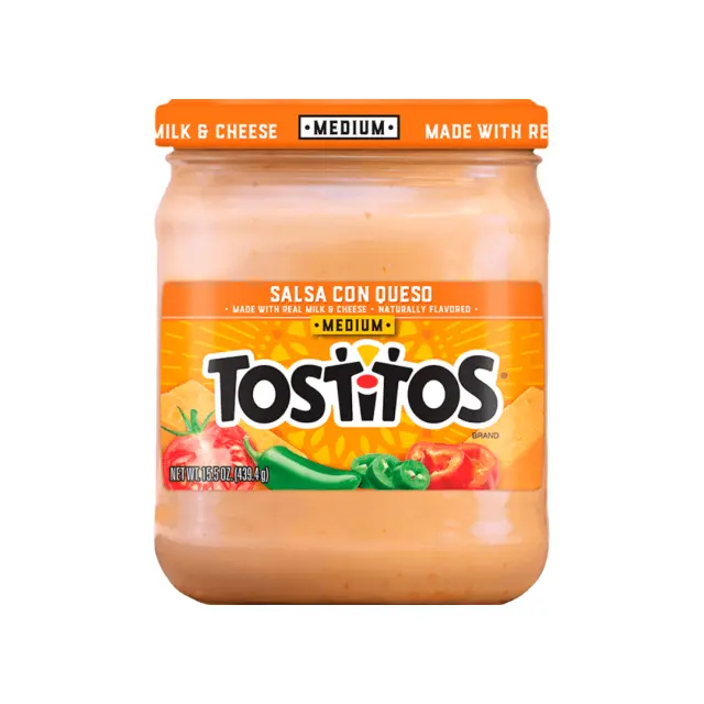 Tostitos Salsa Con Queso ΧΓ 424gr