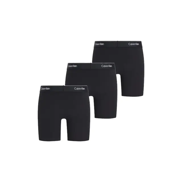Calvin Klein Ανδρικό Boxer Brief Μακρύ - Τριπλό Πακέτο, Χρώμα Black W-Dtm Wb 2