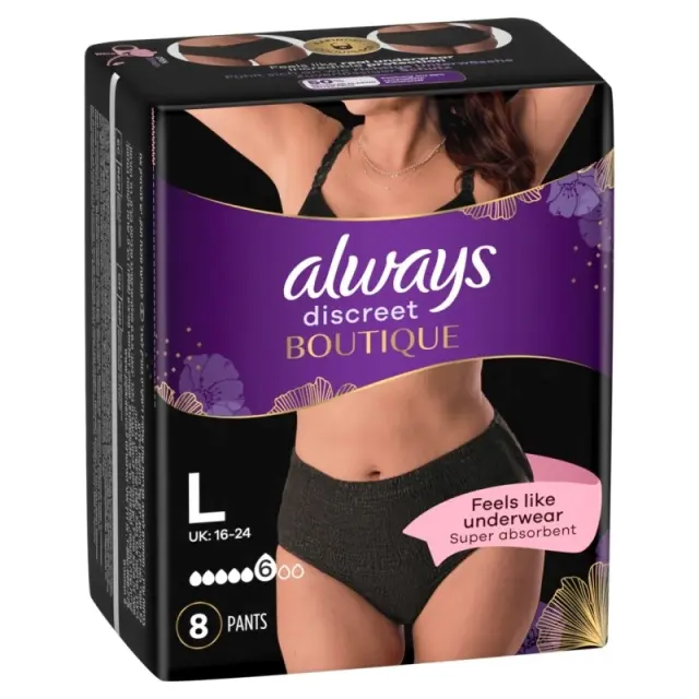 Always Discreet Boutique Pants Large 8 Tεμαχίων