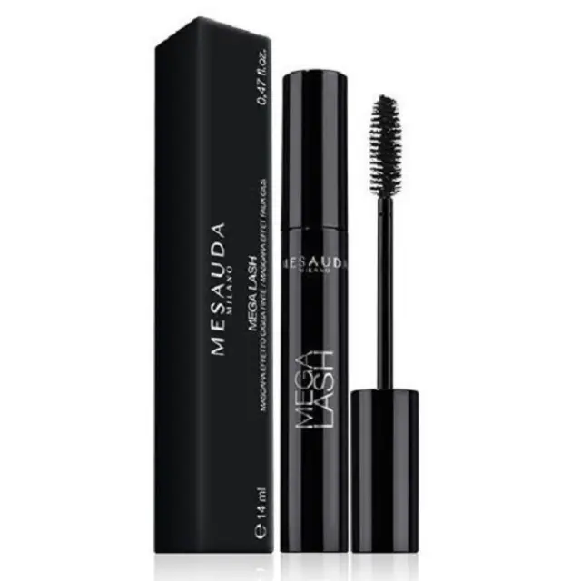 Mesauda Mega Μάσκαρα για Εφέ Ψεύτικων Βλεφαρίδων 14ml