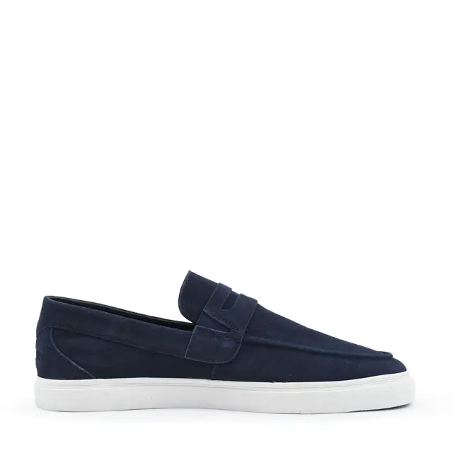 Ανδρικά Δερμάτινα Loafers s.Oliver 2177869.5750 Μπλε Suede Μπλε S. Oliver - 43 3