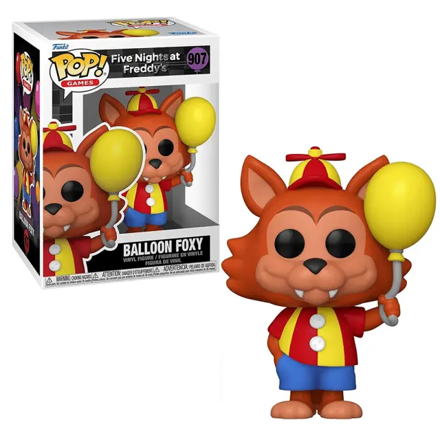 Funko Pop! Games: FNAF Five Nights at Freddys - Balloon Foxy #907