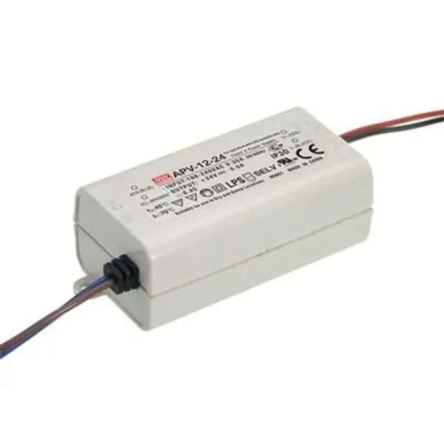 AC-DC Single output LED driver Constant Voltage (CV); Output 24Vdc at 0.5A 12W