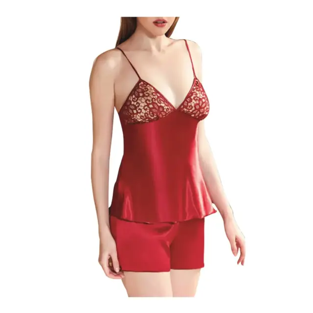 FMS Γυναικείο Νυφικό Babydoll - Σατέν 459, Χρώμα Κάραμελ