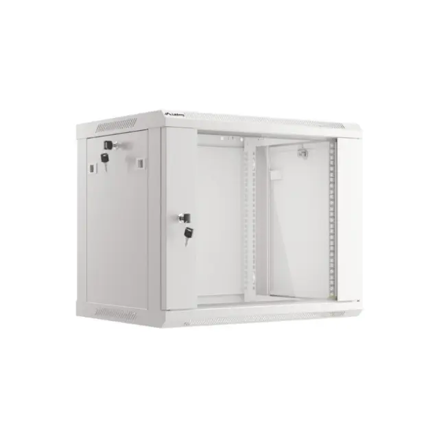 Lanberg Καμπίνα Rack 19" 9U 600X450 Gray V2 (WF01-6409-10S)