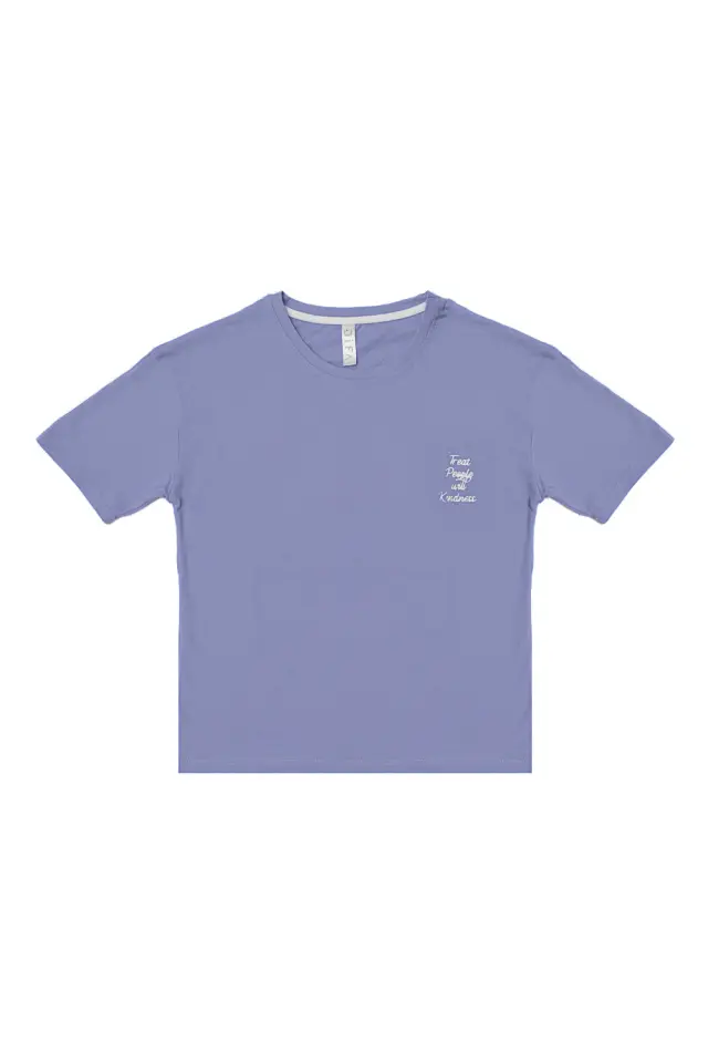T-Shirt Kid Kindness Λιλά
