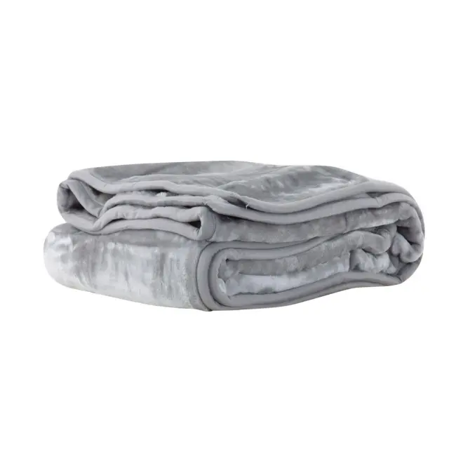 Κουβέρτα Υπέρδιπλη 240x220 Nef-Nef Homeware Polyester Loft L.GREY